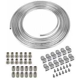 Affordable Street Rods Brake Line Kit - Universal - Stainless Steel