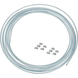 Affordable Street Rods 3/16 Inch Steel Brake Line Kit - 25' roll & 10 Flare Nuts