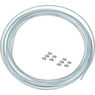 Affordable Street Rods 3/16 Inch Steel Brake Line Kit - 25' roll & 10 Flare Nuts