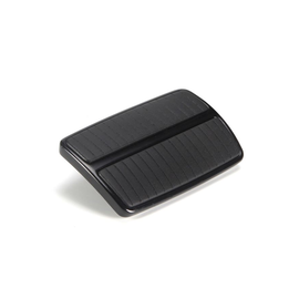 Lokar RESTOMOD BLACK AUTO BRAKE PEDAL PAD '58-'70 FULL SIZE GM (B-BODY), '62-'67 CHEVY II (OVAL), '55-'57 POWER BRAKE - XBAG-014RM