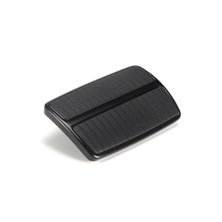 Lokar RESTOMOD BLACK AUTO BRAKE PEDAL PAD '58-'70 FULL SIZE GM (B-BODY), '62-'67 CHEVY II (OVAL), '55-'57 POWER BRAKE - XBAG-014RM