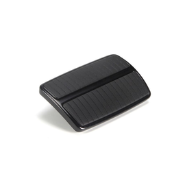 Lokar RESTOMOD BLACK XL AUTO BRAKE PEDAL PAD '55-57 WITH NON-POWER BRAKE - XBAG-015RM