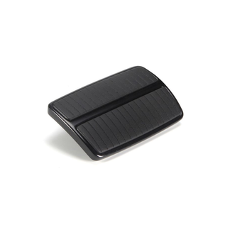 Lokar RESTOMOD BLACK XL AUTO BRAKE PEDAL PAD '55-57 WITH NON-POWER BRAKE - XBAG-015RM