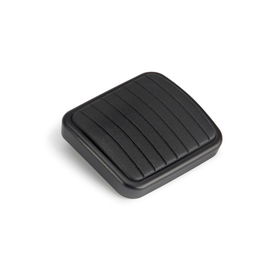 Lokar RESTOMOD BLACK E-BRAKE PEDAL PAD '58-'70 FULL SIZE GM (B-BODY) - XBAG-018RM