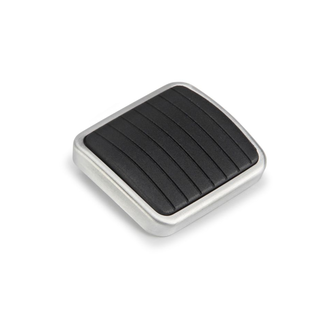 Lokar RESTOMOD CLEAR E-BRAKE PEDAL PAD '58-'70 FULL SIZE GM (B-BODY) - BAG-018RM