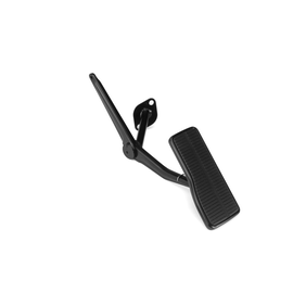 Lokar RESTOMOD BLACK THROTTLE ASSEMBLY '62-'67 CHEVY II (TRAPEZOID) - XBAG-008RM