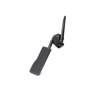 Lokar RESTOMOD BLACK THROTTLE ASSEMBLY '67-'70 C-10 TRUCK - XBAG-009RM