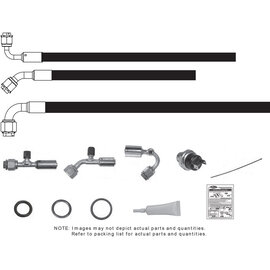 Vintage Air 1963-67 Chevrolet Corvette SureFit Reduced Barrier Modified Hose Kit - 526777