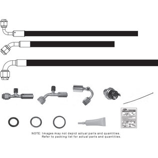 Vintage Air 1963-67 Chevrolet Corvette SureFit™ Reduced Barrier Modified Hose Kit - 526777
