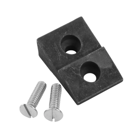 Vintique, Inc. 1932-34 Ford Closed Car/Pickup  (Except 3W)  Door Strikers - Black - 40-702340