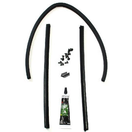 Vintique, Inc. 1930-34 Ford 3W & 5W Back Window Channel Kit - A-46108-SS