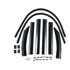 Vintique, Inc. 1934 Ford Front Door Window Channel Kit 3W Coupe  - 40-45983-3W-F
