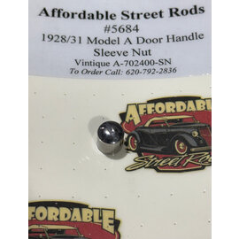 Vintique, Inc. 1928-31 Ford Model A  Door Handle Sleeve Nut - A-702400-SN