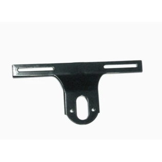 Vintique, Inc. 1928-31 Ford Model A & 1928-47 Pickup License Plate Bracket - Black  - A-13406-D