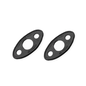 Vintique, Inc. 1935-37 Ford Passenger Car & 1937-47 Ford Pickup Door Handle Pads - 48-702356