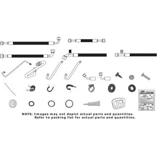 Vintage Air 1966 -70 Mopar B-Body SureFit™ Reduced Barrier Modified Hose Kit - 521112