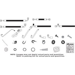 Vintage Air 66-70 Mopar B-Body SureFit™ Reduced Barrier Modified Hose Kit - 521112