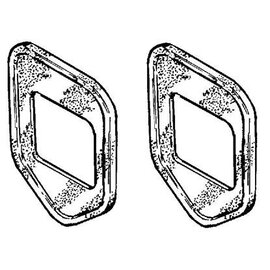 Vintique, Inc. 1937/39 Convertible and Station Wagon - Wiper Tower Pads - 78-17756