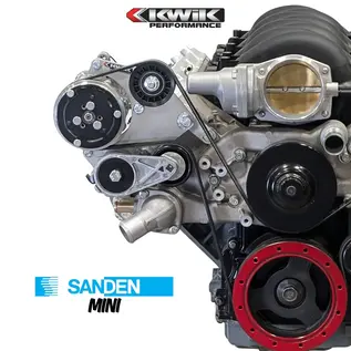 Kwik Performance LS Wide Mount Mini AC Bracket for Corvette Balancer (97-13) - K10673