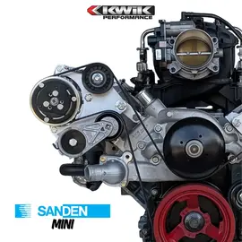 Kwik Performance LS Wide Mount Mini AC Bracket (Truck 99-13 / Camaro 10-15) Balancer - K10675
