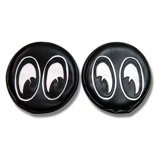 Mooneyes Headlight Covers - Mooneyes Black Eyes -