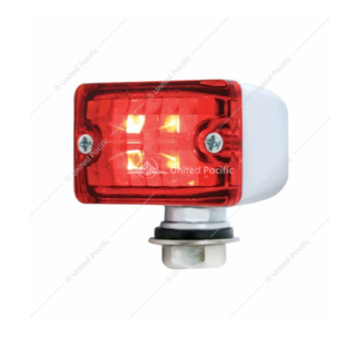 United Pacific Small LED Rod Light - Red - 39189