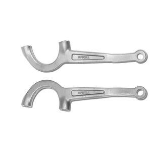 Super Bell Super Bell Suicide Front End Steering Arms (x-long) (chrome) (pair) - 1107XL-C