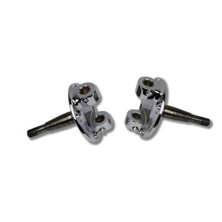 Super Bell Super Bell Early Ford Spindles (1937-41) (bushed) (pr) (chrome) - 1104F-C