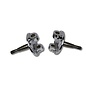 Super Bell Super Bell Early Ford Spindles (1937-41) (bushed) (pr) (chrome) - 1104F-C