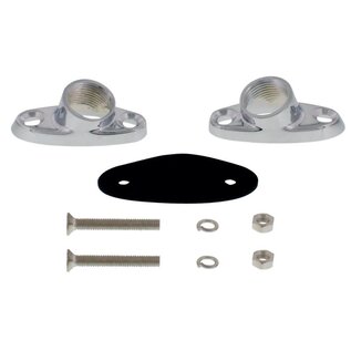 United Pacific Teardrop Dummy SpotLight Stainless - 30651