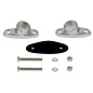 United Pacific Teardrop Dummy SpotLight Stainless - 30651