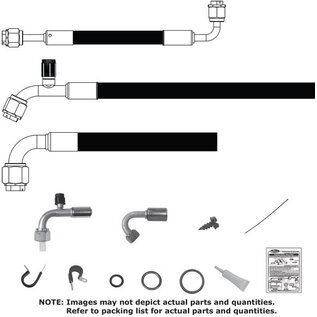 Vintage Air 1970-74 Barracuda/Cuda/Challenger W/ Factory Air SureFit™ Reduced Barrier Modified Hose Kit - 521114