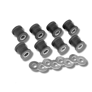 Pete & Jakes Front 4-Bar Bushing Set 1/2" (Set of 8) - 1201-1/2
