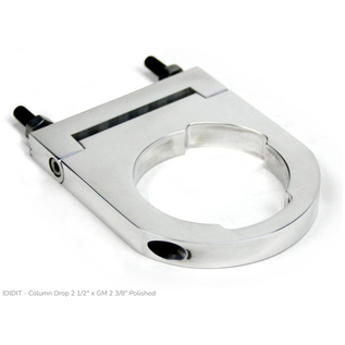 Ididit Column Drop - GM 2 3/8" - Polished Finish