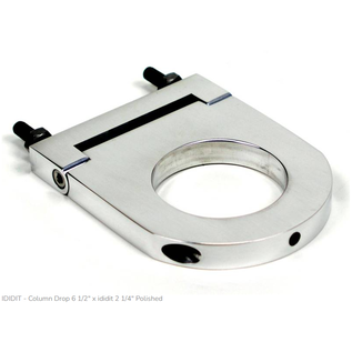 Ididit Column Drop -  ididit 2 1/4" - Polished Finished