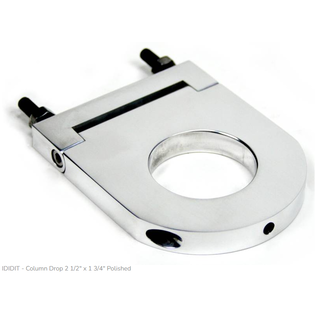 Ididit Column Drop - 1 3/4" - Polished Finish