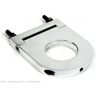 Ididit Column Drop - 1 3/4" - Polished Finish