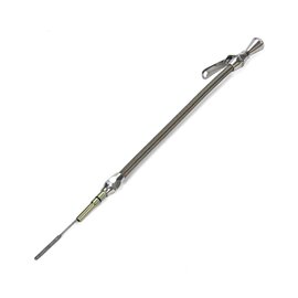 Lokar Flexible Engine Dipstick (Gen 4 LS, Truck/SUV 4.8, 5.3, 6.0, 6.2) - Push Into Block Passenger's Side