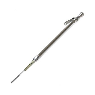 Lokar Flexible Engine Dipstick (Gen 4 LS, Truck/SUV 4.8, 5.3, 6.0, 6.2) - Push Into Block Passenger's Side