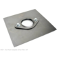 Ididit Floor Mount Flange with Floor Plate