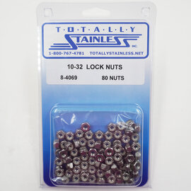 Totally Stainless Totally Stainless 10-32 Stainless Lock Nuts - 8-4069