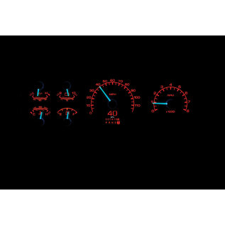 Dakota Digital 92- 96 Ford Pickup/Bronco RTX Instruments - RTX-92F-PU-X