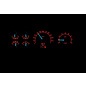 Dakota Digital 92- 96 Ford Pickup/Bronco RTX Instruments - RTX-92F-PU-X