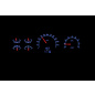 Dakota Digital 92- 96 Ford Pickup/Bronco RTX Instruments - RTX-92F-PU-X