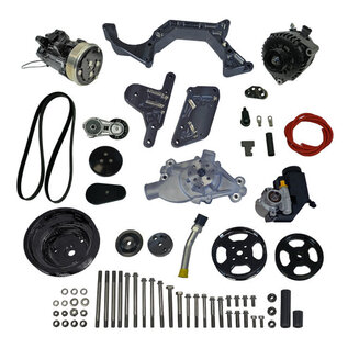 Vintage Air Vintage Air Small Block Chevy Front Runner Drive System - A/C, Alternator & Power Steering
