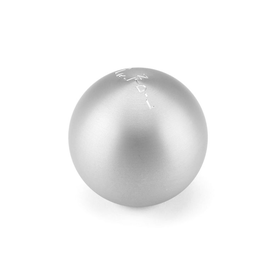 Lokar Shift Knob - Solid Round - Gated Powerglide - Brushed - (PRNDL) - SK-6956