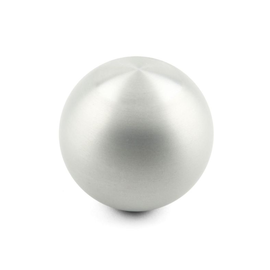 Lokar Shift Knob - Solid Round - Plain No Shift Pattern - Black - SK-6970