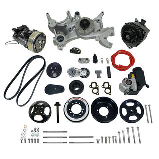 Vintage Air GM LT1 Dry-Sump W/ PS Integrated Pump Front Runner Drive System -