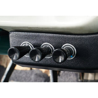 Vintage Air 1961-66 F-100 Louver Upgrade Kit with Bezels and Black OEM Controls - 491643