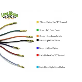 Limeworks Turn Signal - Art Deco - 1.5" Diameter - TS112AD